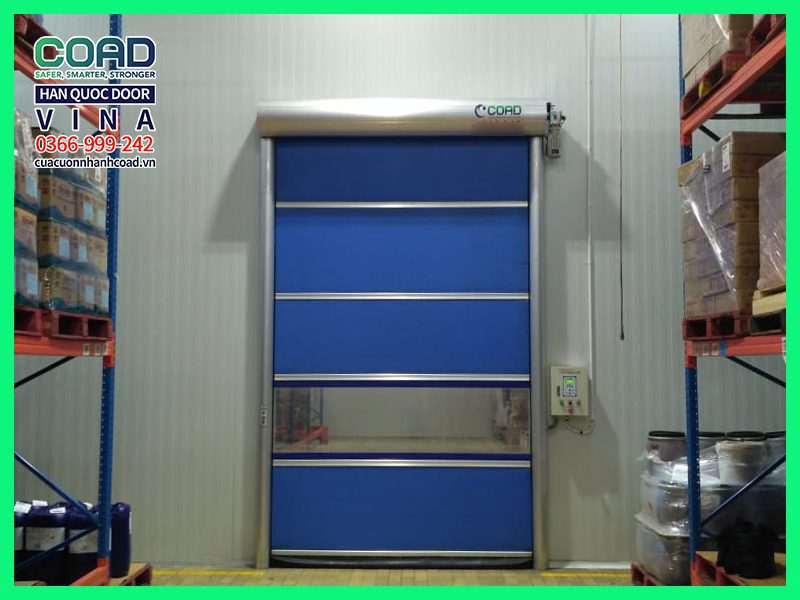 Cửa cuốn nhanh PVC - Cửa cuốn tốc độ cao