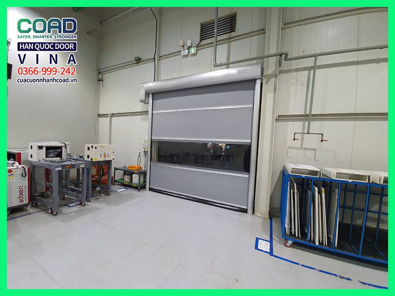 Cửa cuốn tốc độ cao Hàn Quốc