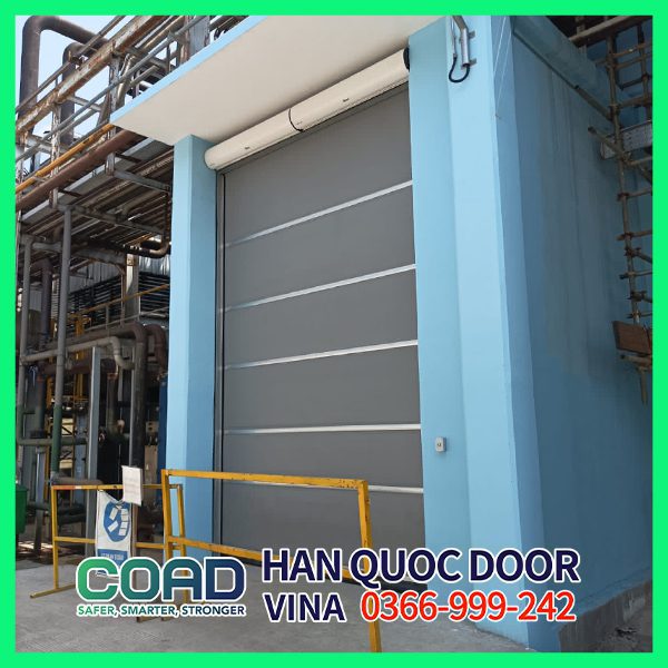 Cửa cuốn nhanh nhập khẩu vật liệu hàn quốc và sản xuất tại Việt Nam