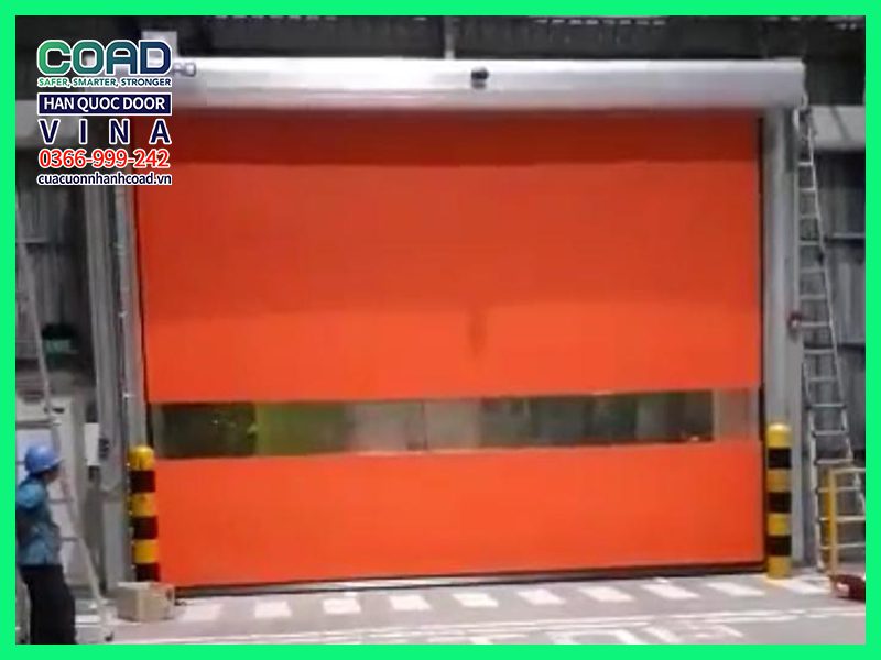 Cửa cuốn nhanh tự phục hồi