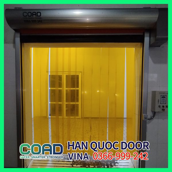 Lắp đặt cửa cuốn nhanh Vinamilk Bình Định