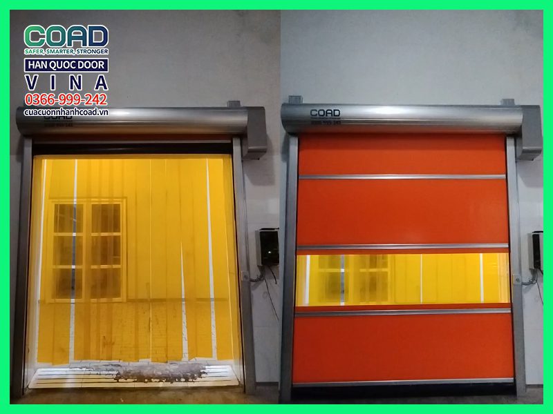 Cửa cuốn nhựa PVC tiết kiệm  - cửa cuốn dòng tiết kiệm C-VE
