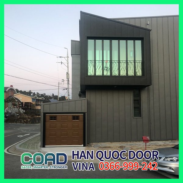 cửa garage ô tô hàn quốc