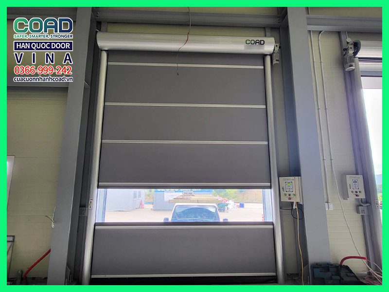 cảm biến hồng ngoại trong cửa cuốn tự động - cửa cuốn nhanh