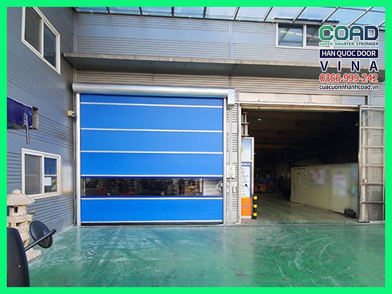 cửa cuốn tốc độ cao công nghiệp coad