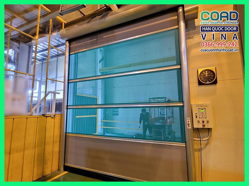 cửa cuốn tốc độ cao coad - cửa cuốn đóng mở nhanh 