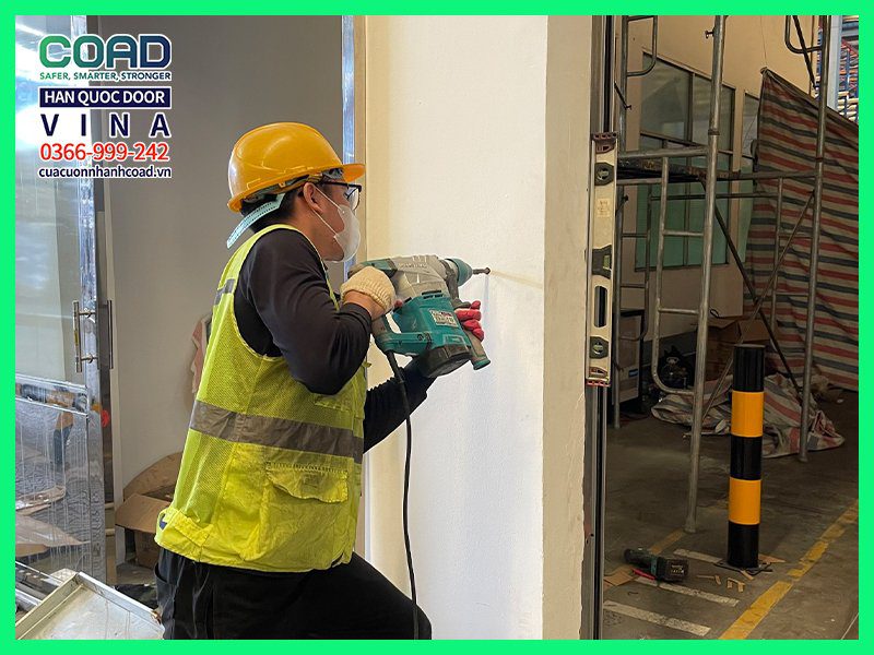 Dịch vụ lắp đặt cửa tốc độ cao chất lượng