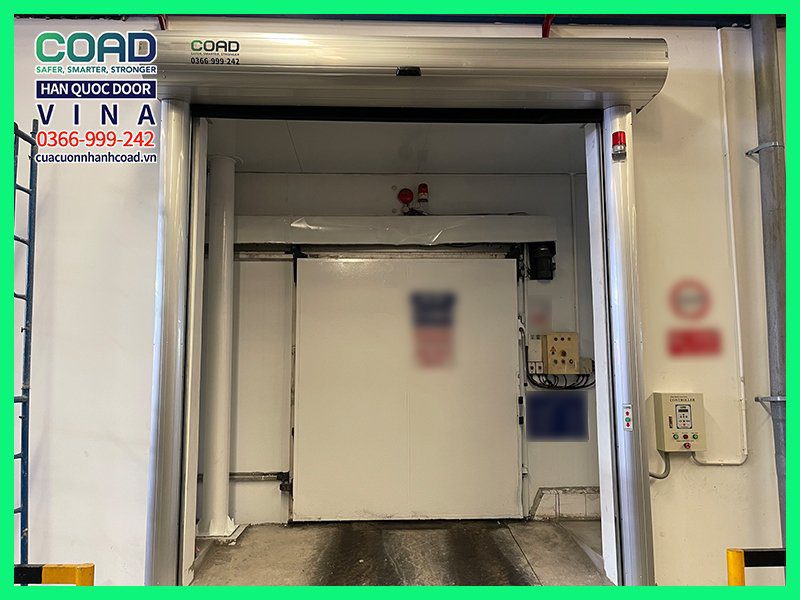 Dự án cửa cuốn nhanh tại Vinamilk Cần Thơ