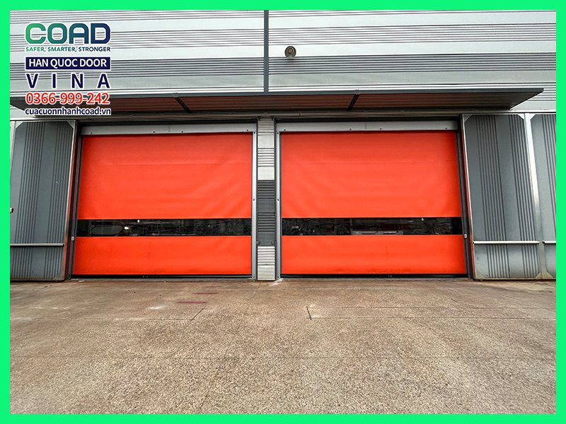 Cửa cuốn tốc độ cao tự phục hồi COAD -3
