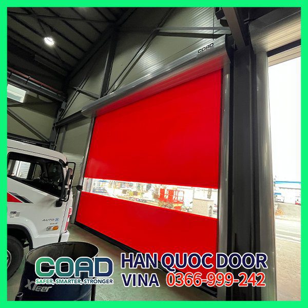 Cửa cuốn tốc độ cao - Cửa cuốn nhanh PVC