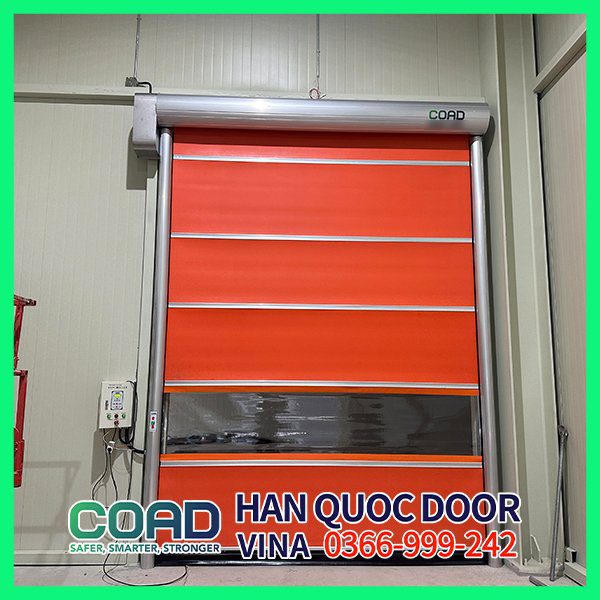 Lắp cửa cuốn tốc độ cao