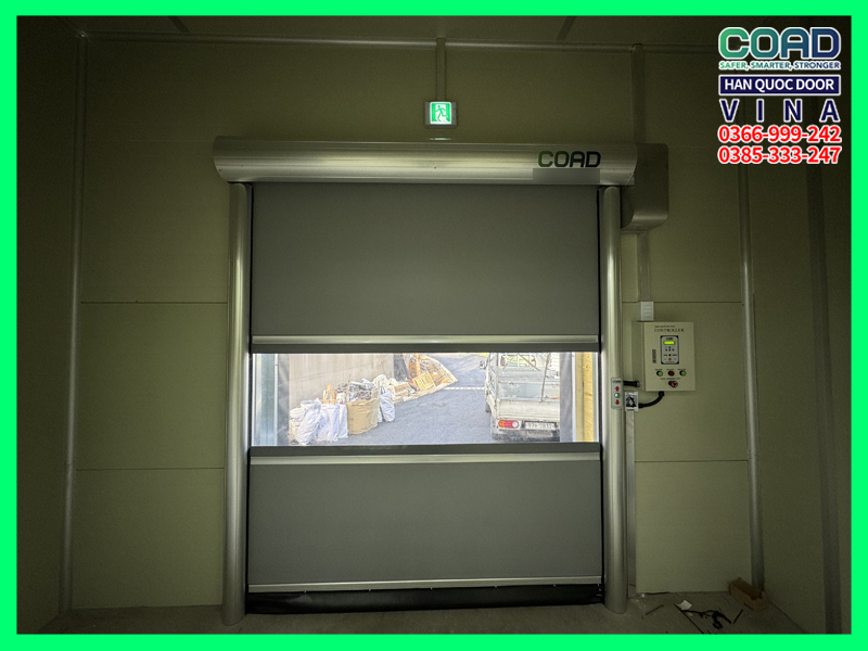 cửa cuốn đóng mở nhanh C-1 Deluxe Model