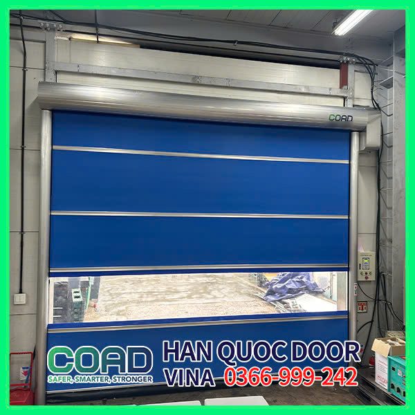 cửa cuốn nhanh an toàn coad