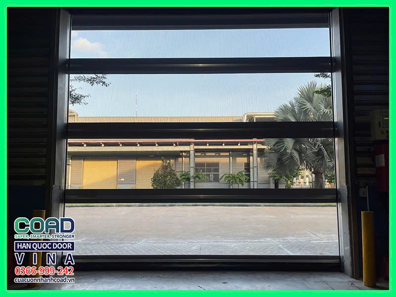 cửa cuốn nhanh lưới côn trùng