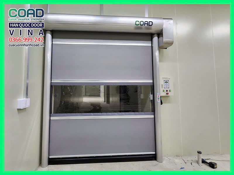 Cửa cuốn PVC tốc độ cao - Cửa cuốn nhanh 