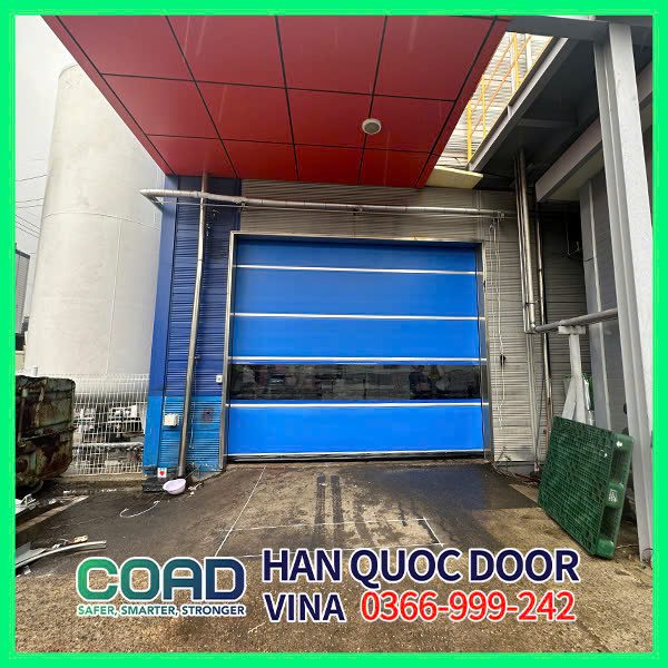 Cửa tự động tốc độ cao - Cửa cuốn nhanh tiêu chuẩn COAD