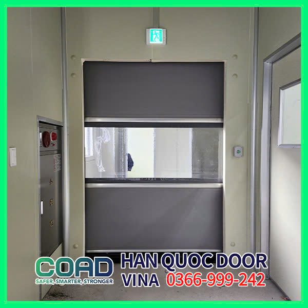 thanh đáy cửa cuốn nhanh bằng cao su