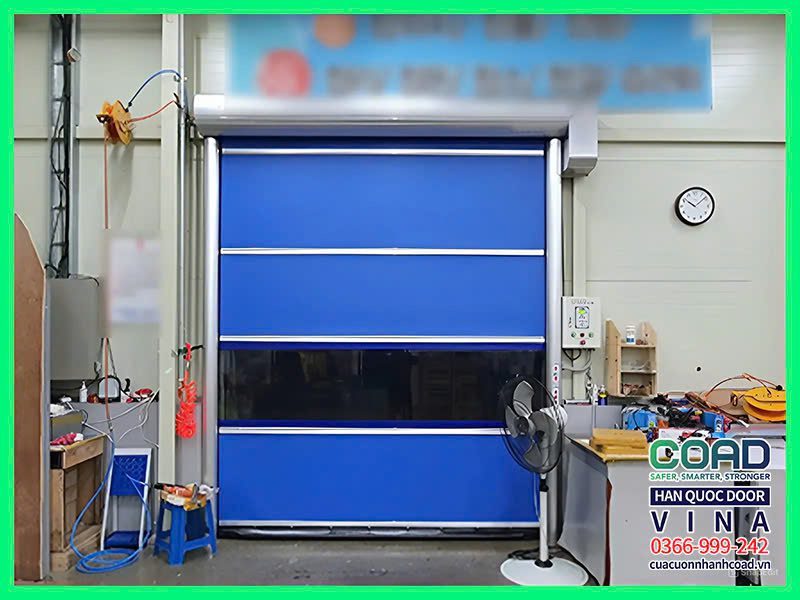 thanh lông chổi cửa cuốn nhanh coad