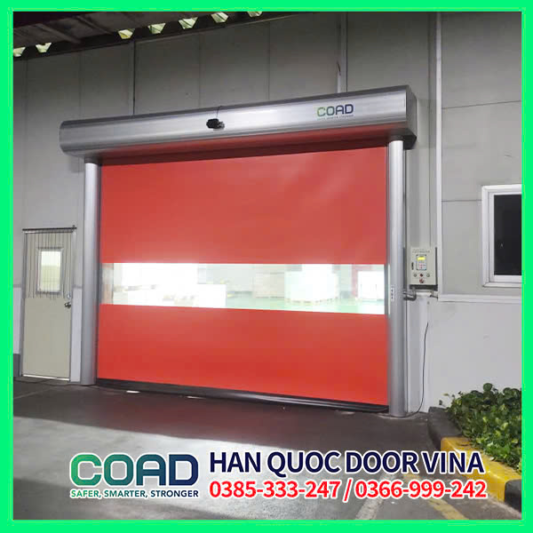Cửa cuốn đóng mở nhanh
