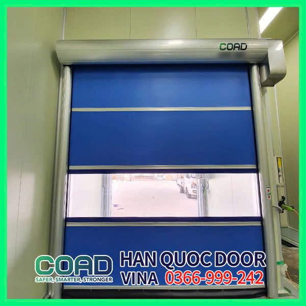 Thời gian lắp đặt cửa cuốn nhanh - COAD VINA