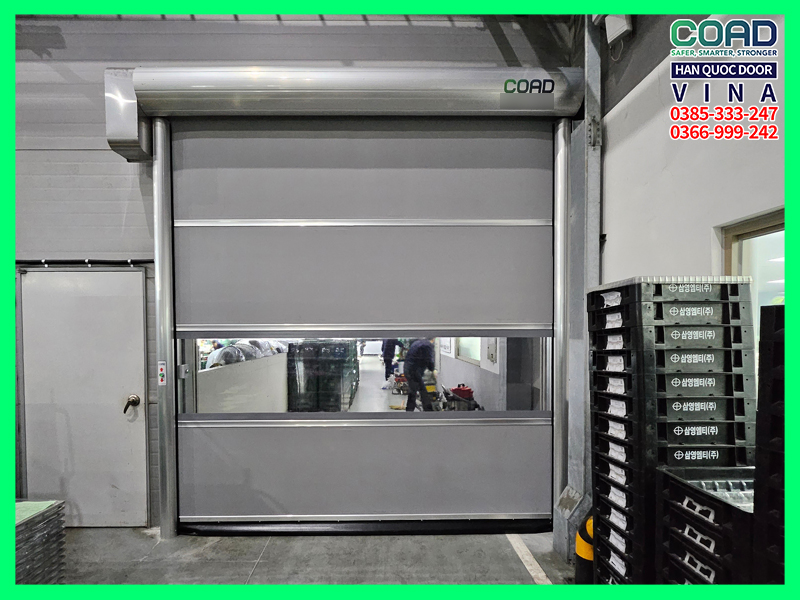 cửa cuốn đóng mở nhanh C-1 Deluxe Model