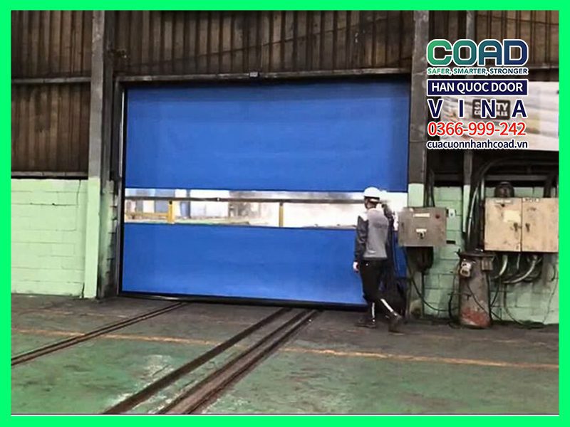 cửa cuốn C-3 - cửa cuốn tự phục hồi