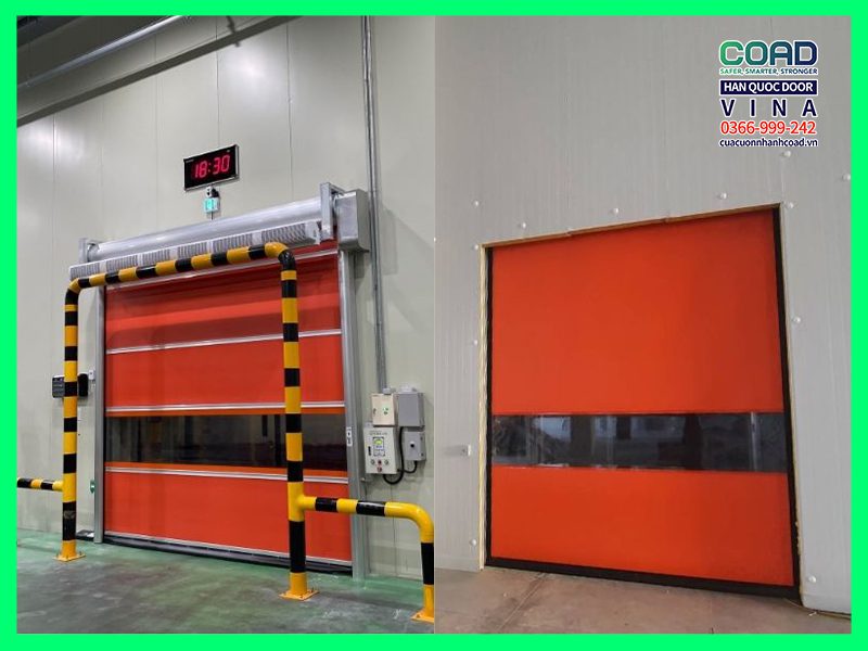 cửa cuốn nhanh chống ồn