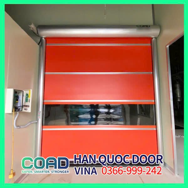 Cửa cuốn nhanh Hàn Quốc tiêu chuẩn - Cửa cuốn tốc độ cao COAD