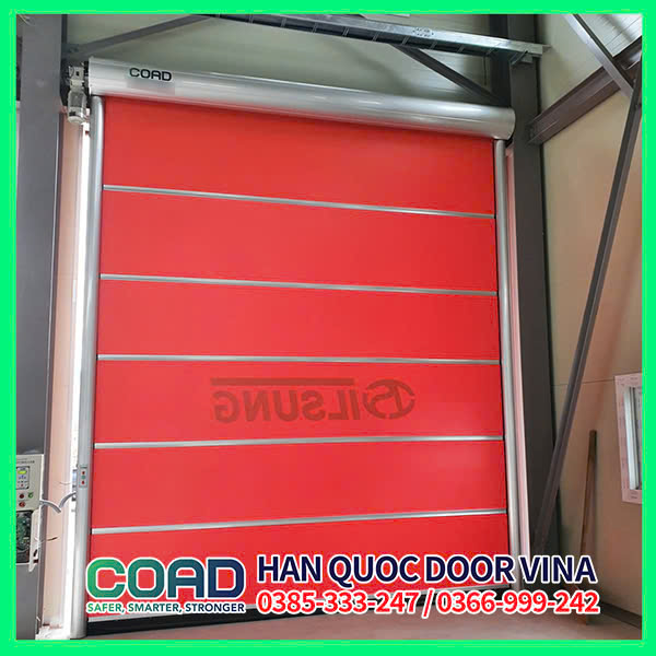 Cửa cuốn nhựa PVC