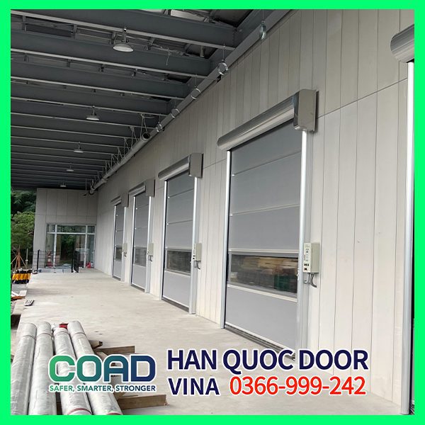cửa cuốn nhựa pvc hàn quốc