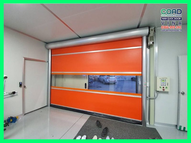 cửa cuốn pvc tiết kiệm