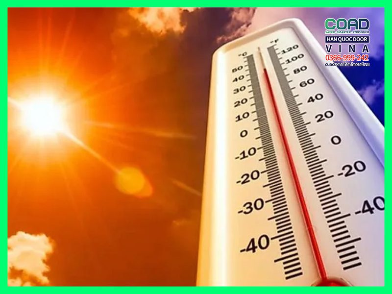 sự ảnh hưởng của nhiệt độ