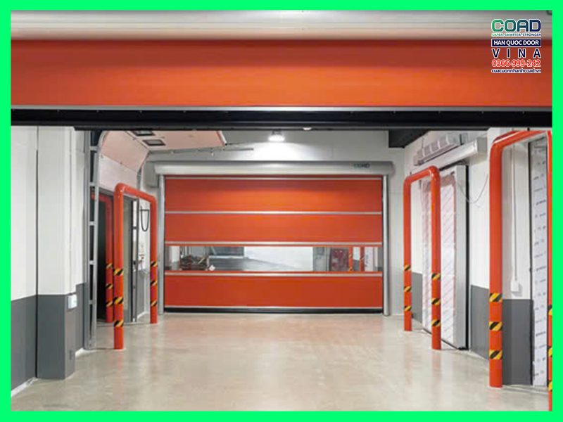 cửa cuốn nhanh pvc hàn quốc