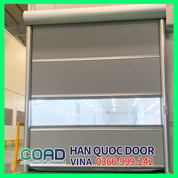 cửa cuốn nhựa pvc dòng cơ bản