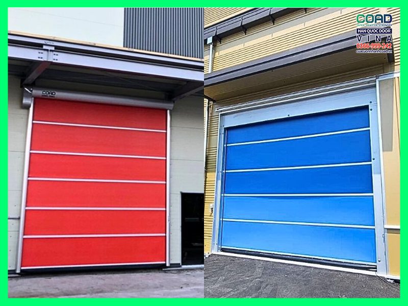 cửa cuốn tự động tiêu chuẩn - cửa cuốn coad