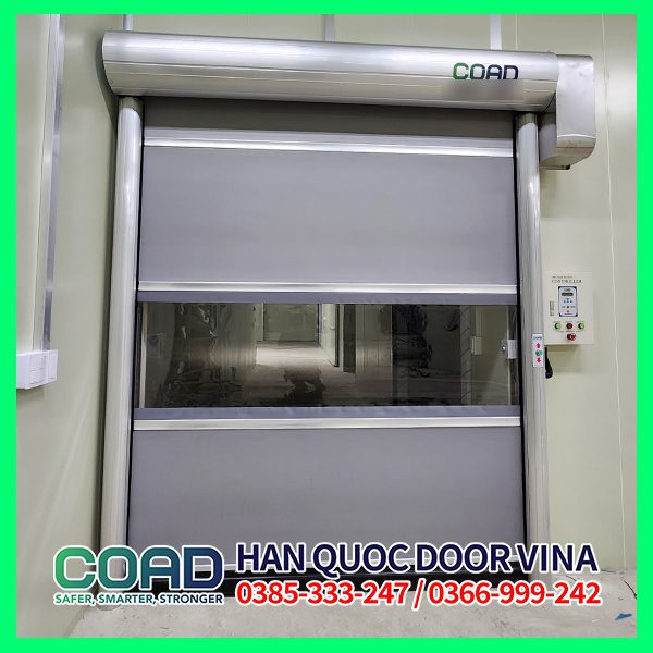 lắp đặt cửa cuốn tự động