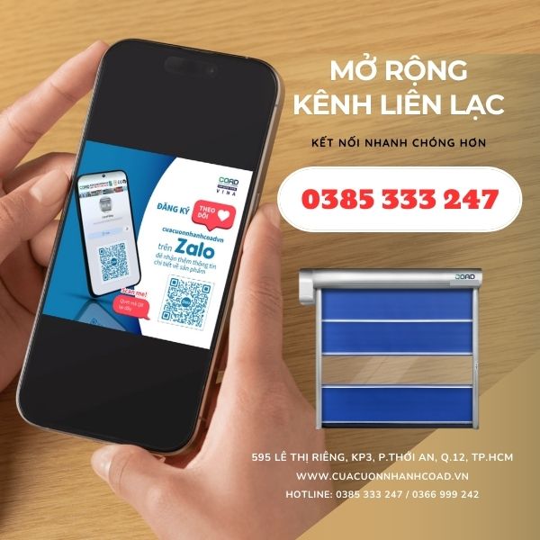 thông tin liên hệ cửa cuốn nhanh hàn quốc coad