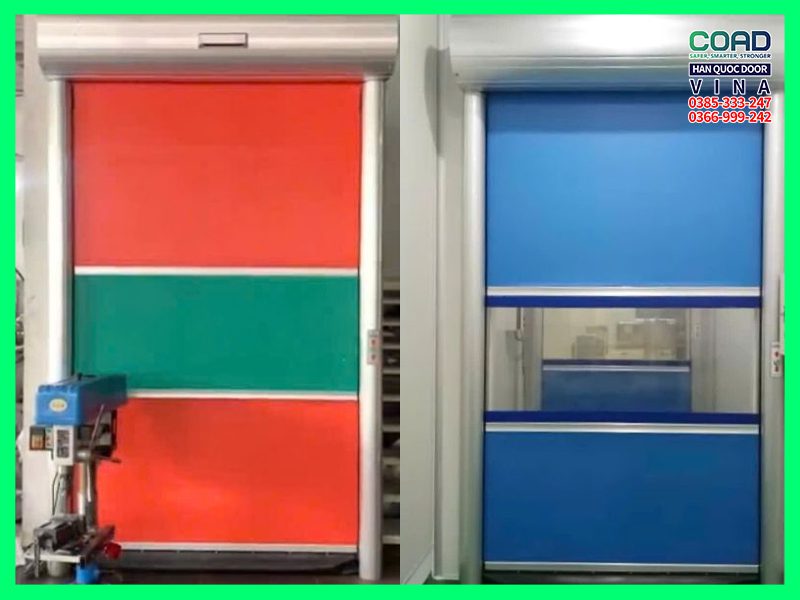 cửa cuốn tự động - cửa cuốn nhanh