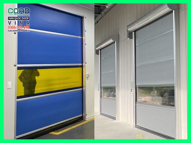 ưu điểm của cửa cuốn nhựa pvc