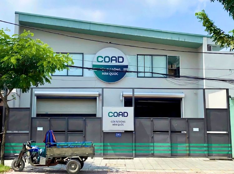 Cửa cuốn nhanh COAD - Nhà xưởng sản xuất tại quận 12