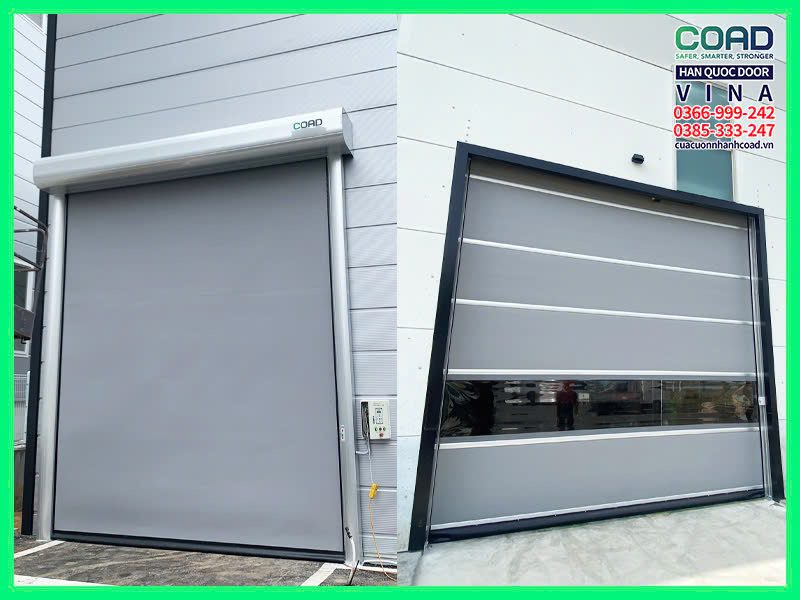 Cửa cuốn tự phục hồi và tiêu chuẩn 