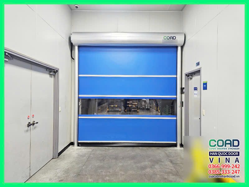 Cửa cuốn đóng mở nhanh Hàn Quốc - COAD VINA