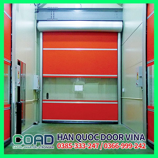 cửa cuốn nhựa pvc cho phòng cấy vô trùng