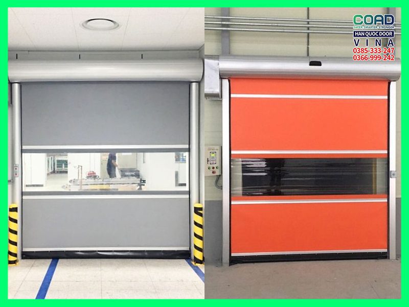 cửa cuốn nhựa pvc dễ dàng vệ sinh