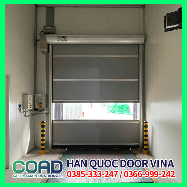 Tự lắp đặt cửa cuốn nhanh tự động tại nhà