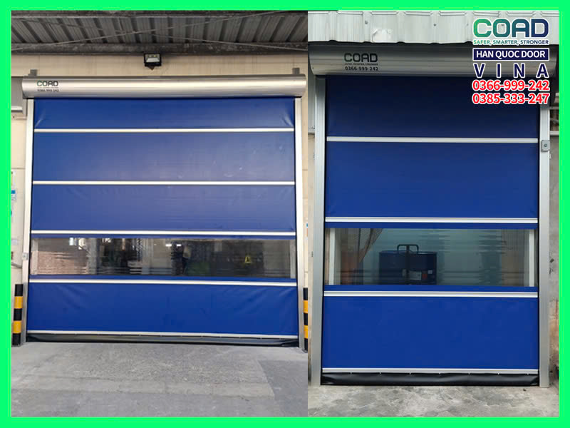 cửa cuốn nhanh PVC C-VE Standard Model