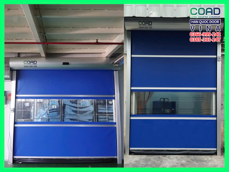 cửa cuốn đóng mở nhanh C-VE Standard Model