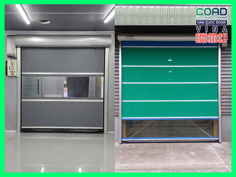 nguyên lý hoạt động của cửa cuốn nhanh