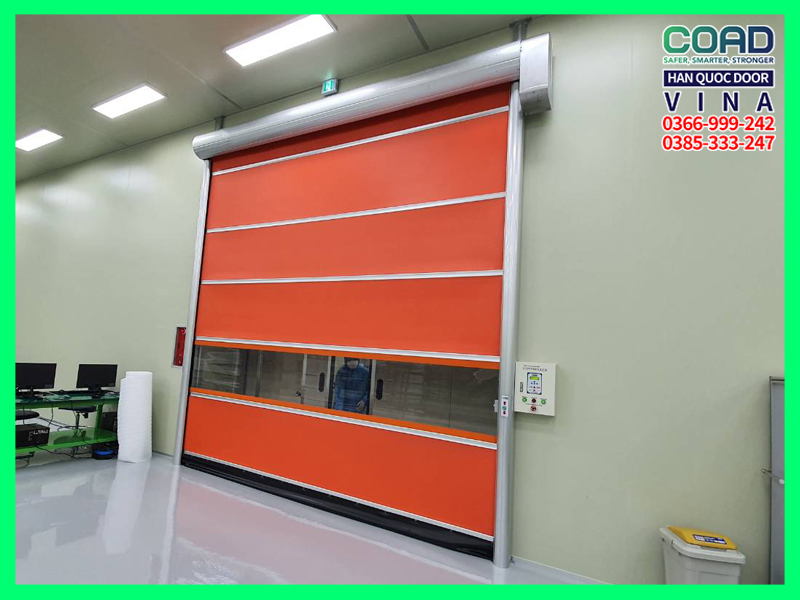 cửa cuốn tốc độ cao dòng C-1 Deluxe Model