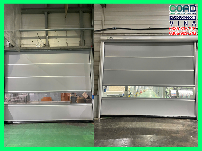 cửa cuốn đóng mở nhanh C-1 Deluxe Model